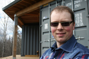 Jason Rioux Shipping Container Cabin Octopod