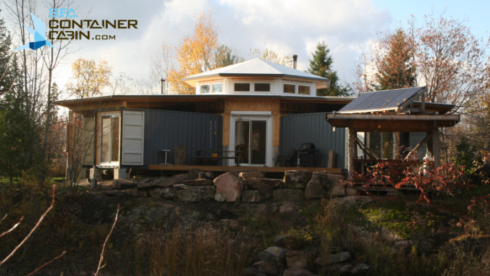 Project ‘Octopod’ Shipping Container Cabin