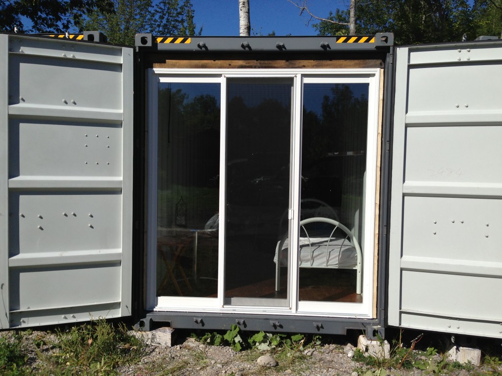 shipping container temp sleeping