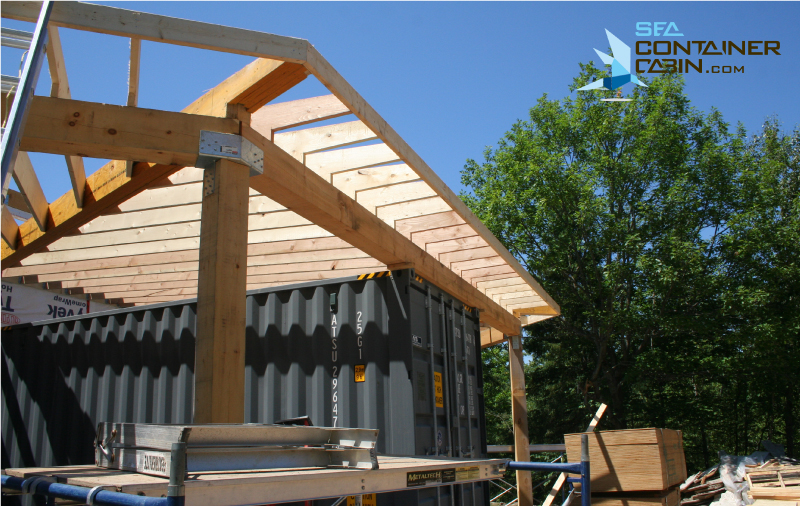 Shipping-Container-Cabin-Framing-Side-View-Workbench