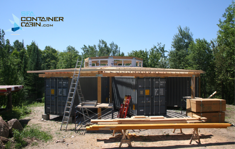 Shipping-Container-Cabin-Framing-Workbench